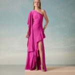 VESTIDO LONGO UM OMBRO SÓ MANGA AMPLA JERSEY - 50% OFF - Image 2