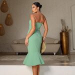 VESTIDO MIDI TOMARA QUE CAIA SEREIA - 50% OFF - Imagem 3