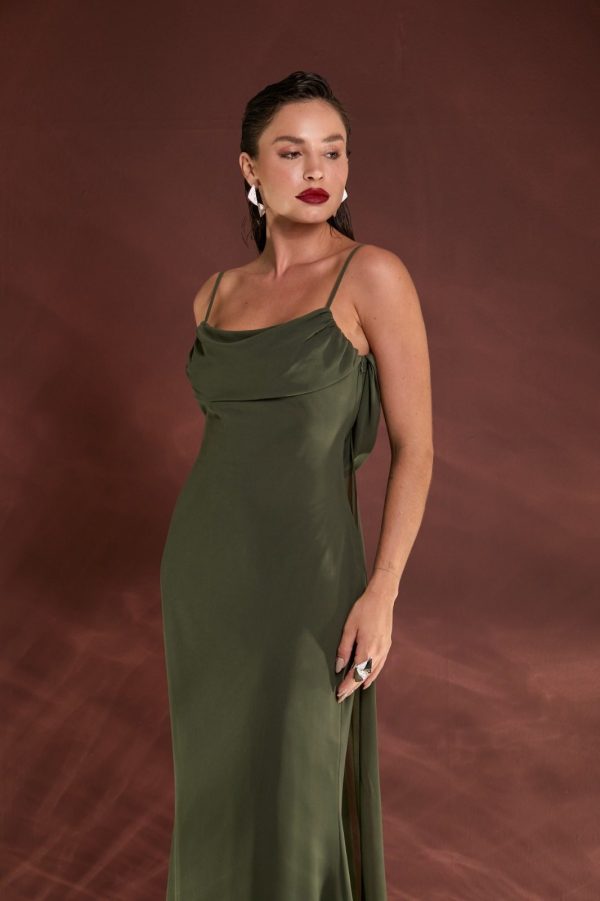 VESTIDO LONGO DEGAGÊ TOQUE DE SEDA - 30% OFF - Imagem 9