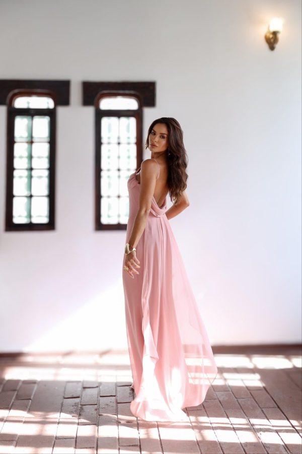 VESTIDO LONGO DEGAGÊ TOQUE DE SEDA - 30% OFF - Imagem 7