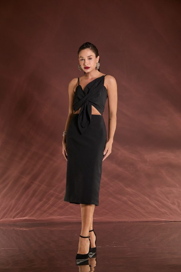 VESTIDO MIDI FLOR ALÇA - 40% OFF - Imagem 8
