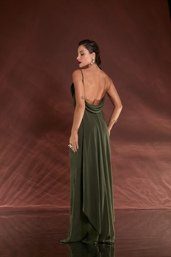 VESTIDO LONGO DEGAGÊ TOQUE DE SEDA - 30% OFF - Imagem 11