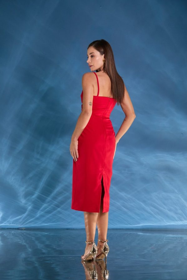 VESTIDO MIDI FLOR ALÇA - 40% OFF - Imagem 4