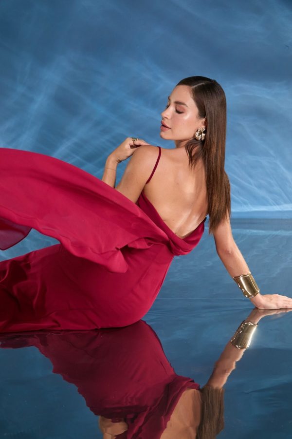 VESTIDO LONGO DEGAGÊ TOQUE DE SEDA - 30% OFF - Imagem 4