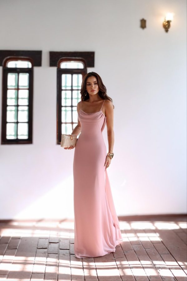 VESTIDO LONGO DEGAGÊ TOQUE DE SEDA - 30% OFF - Imagem 5