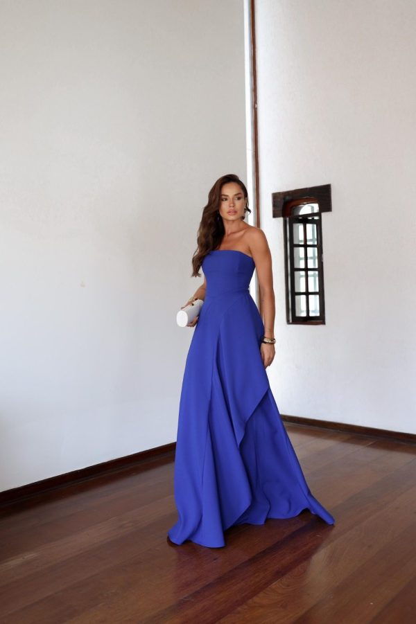 VESTIDO LONGO TQC PRINCESA JABOUR CREPE PREMIUM - 40% OFF - Imagem 7