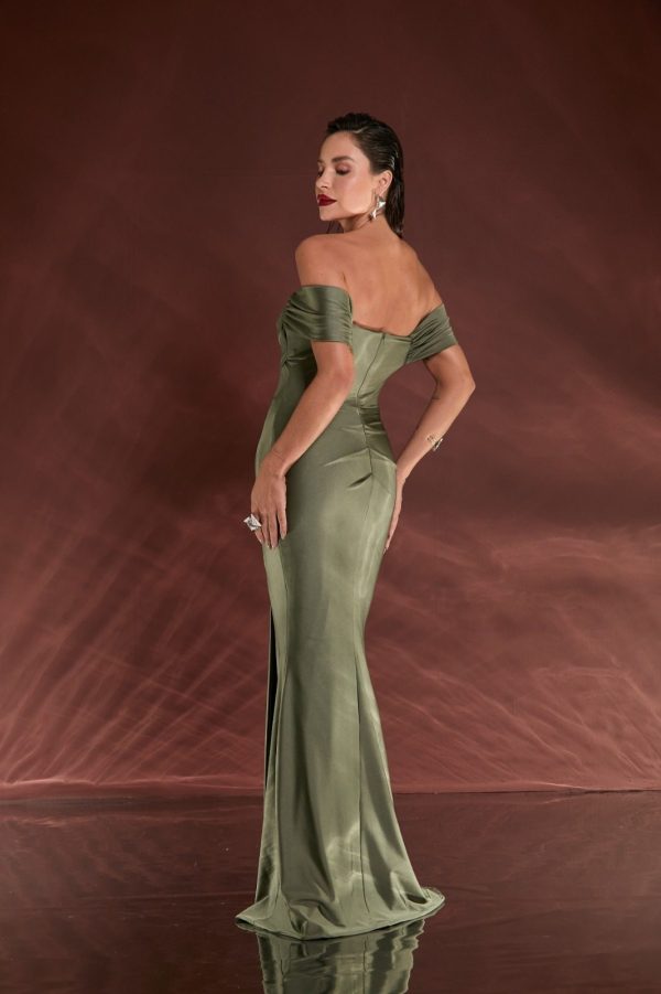 VESTIDO LONGO OMBRO A OMBRO PREGAS - 40% OFF - Imagem 10
